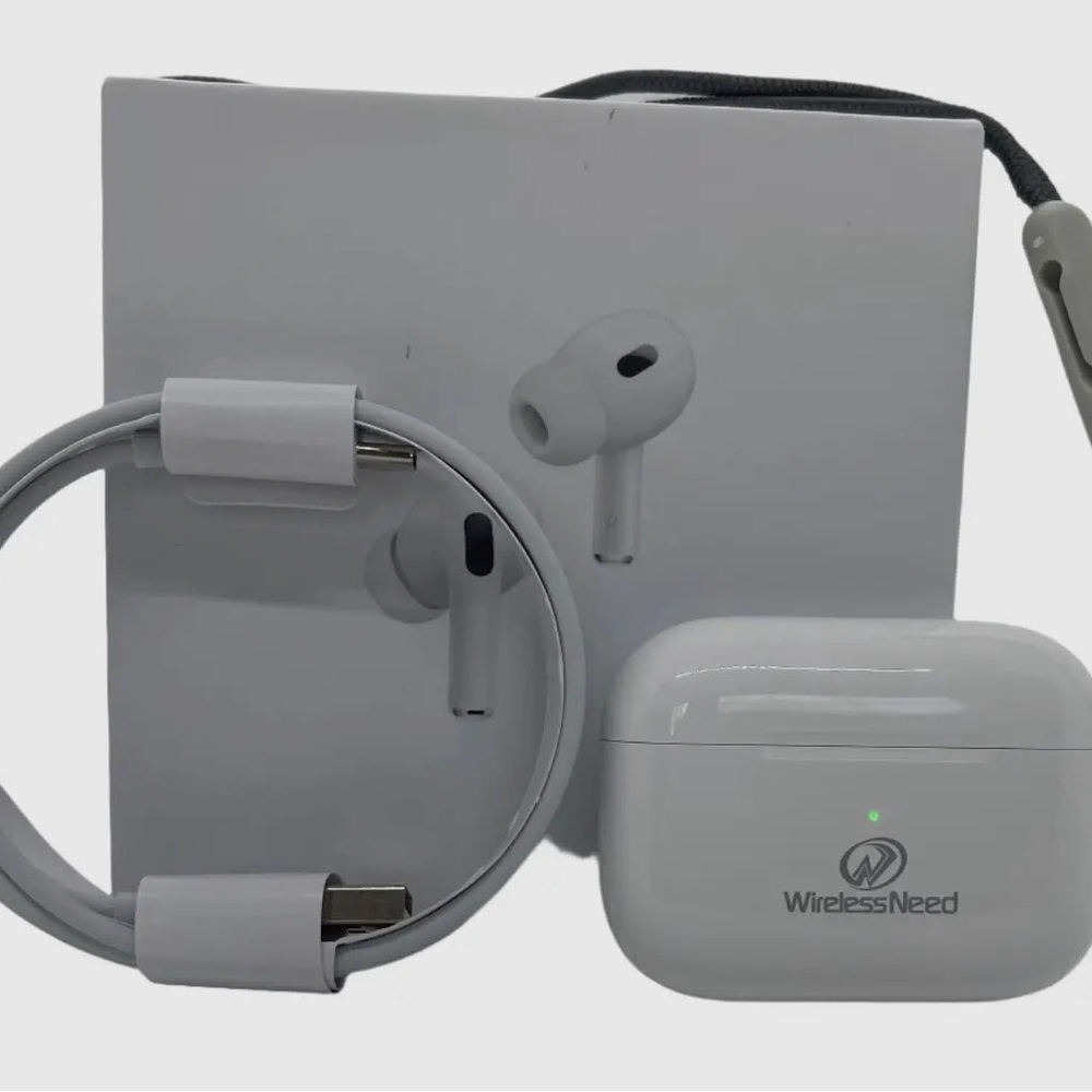 White Earbud Headphones